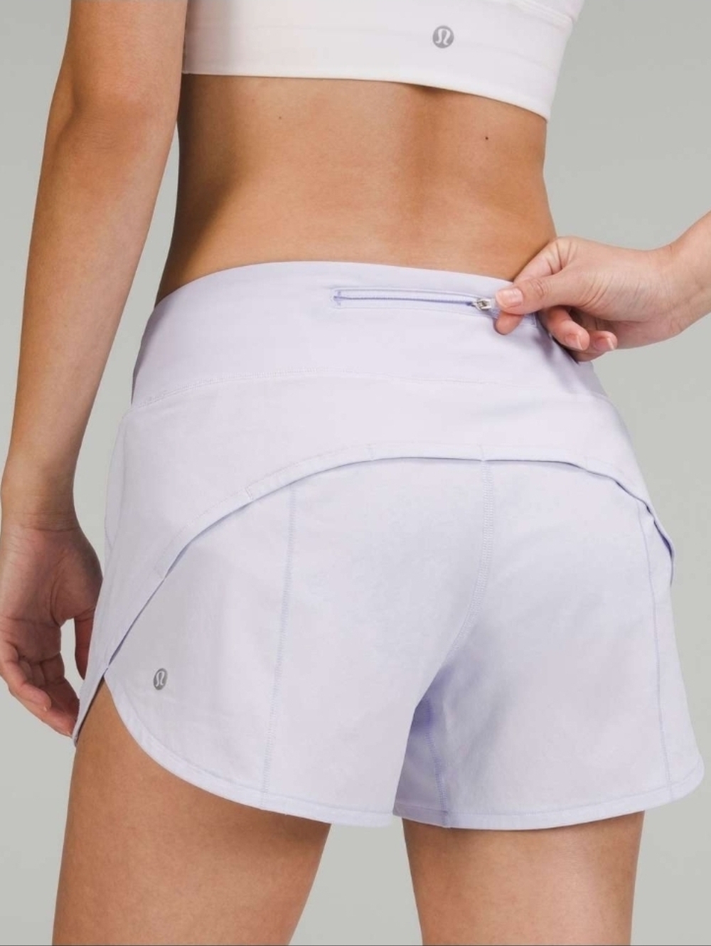 lululemon athletica Lavender Athletic Shorts